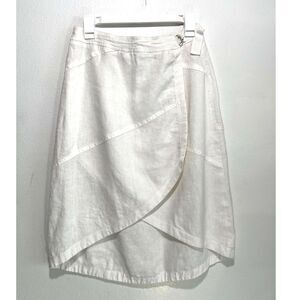 Lily Stanhope linen skirt low high asymmetric summer resort breathable women 4